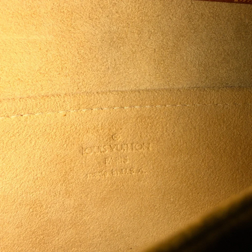 Louis Vuitton Brown Monogram Crossbody Wallet - Picture 11 of 16